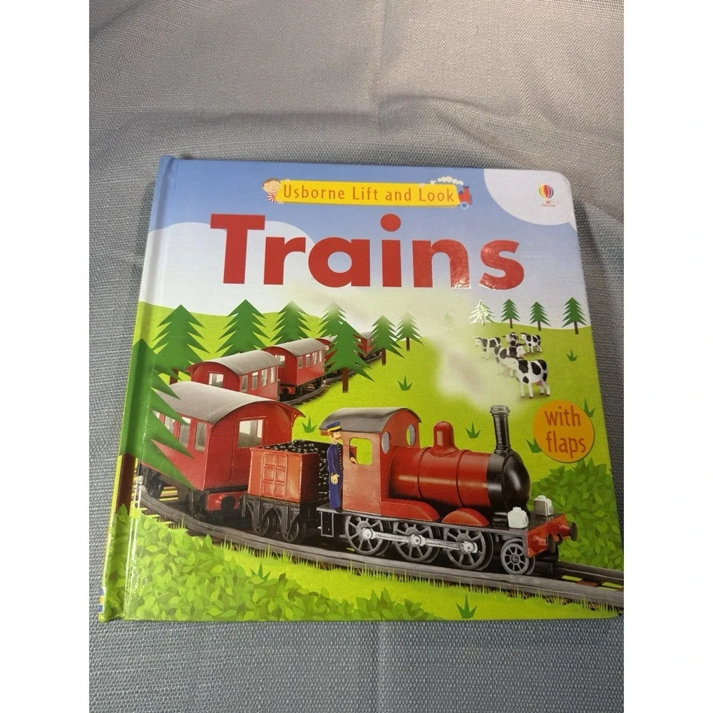 Lot of 7 Usborne Lift-the-Flap Questions and Answers Picture‎ Books Hardcover